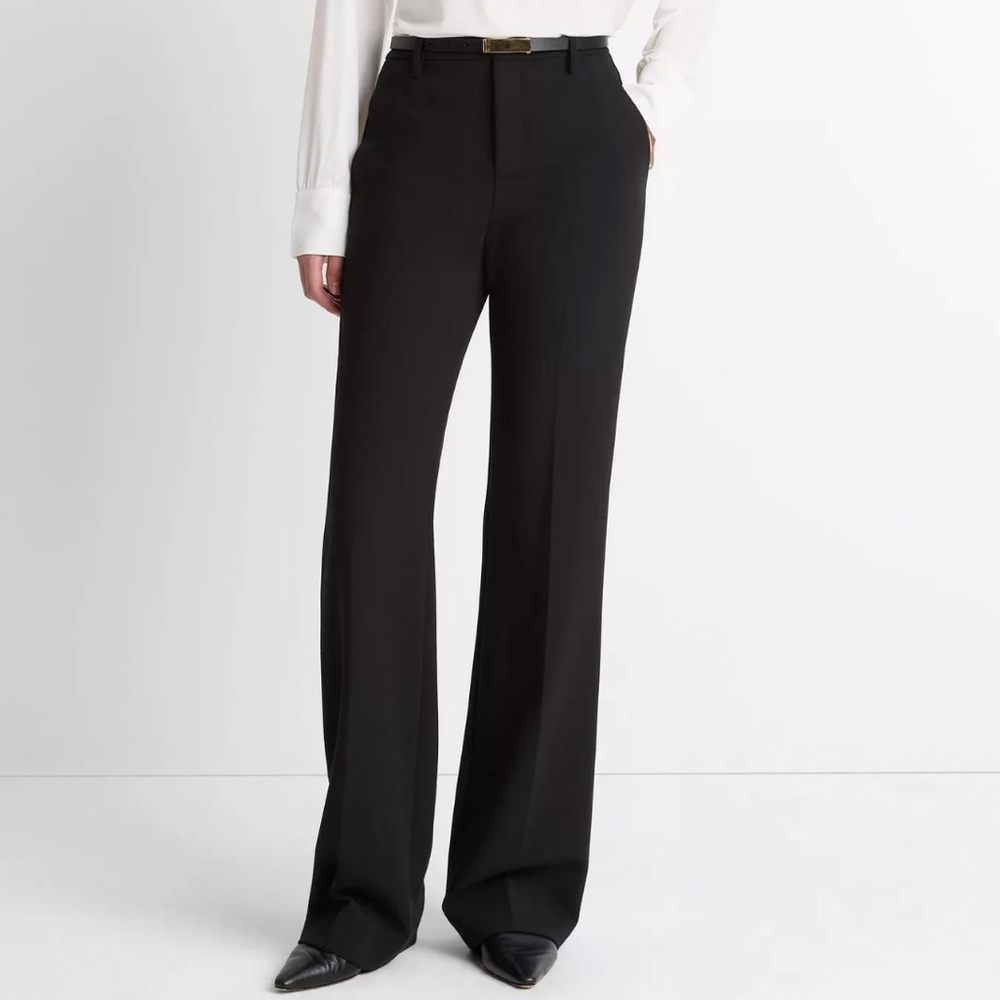 Vince Mid-Rise Tailored Flare Pant
Style # V060622351 Black Size 10
